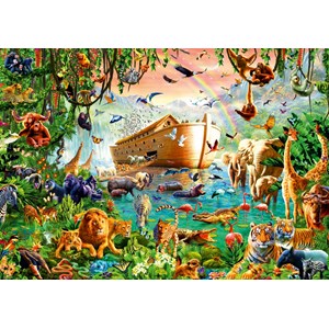 Bluebird Puzzle (70243) - Adrian Chesterman: "Noah's Ark" - 1000 pieces puzzle