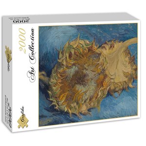 Grafika - Vincent van Gogh: "Sunflowers, 1887" - 2000 pieces puzzle