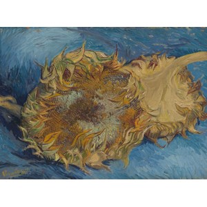 Grafika - Vincent van Gogh: "Sunflowers, 1887" - 2000 pieces puzzle