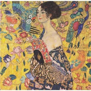 Grafika (00031) - Gustav Klimt: "Gustav Klimt, 1917-1918" - 1500 pieces puzzle