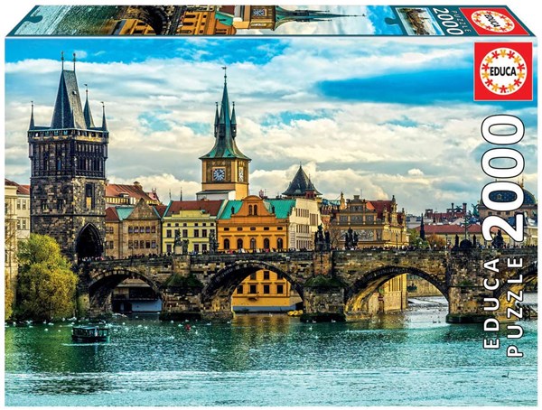 Educa (2000) - "Prague" - 2000 pieces puzzle