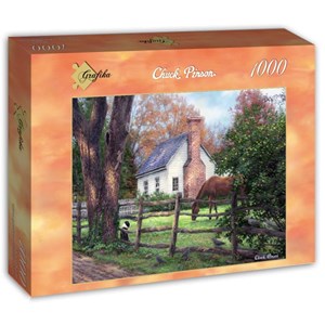 Grafika (t-00797) - Chuck Pinson: "Where Time Moves Slower" - 1000 pieces puzzle