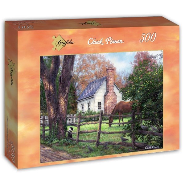 Grafika (t-00798) - Chuck Pinson: "Where Time Moves Slower" - 500 pieces puzzle