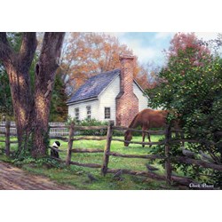 Grafika (t-00798) - Chuck Pinson: "Where Time Moves Slower" - 500 pieces puzzle