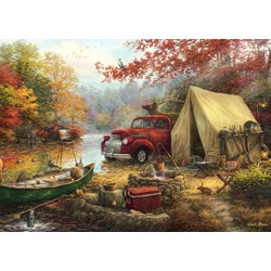 Grafika (t-00778) - Chuck Pinson: "Share the Outdoors" - 500 pieces puzzle