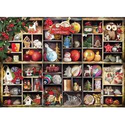 Eurographics (6000-0759) - "Christmas Ornaments" - 1000 pieces puzzle