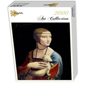 Grafika (00376) - Leonardo Da Vinci: "Leonardo da Vinci, 1489-1490" - 2000 pieces puzzle