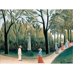 Grafika (00503) - Henri Rousseau: "Le Jardin du Luxembourg, 1909" - 2000 pieces puzzle