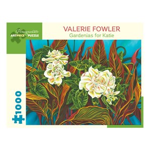 Pomegranate (aa1044) - Valerie Fowler: "Gardenias for Katie" - 1000 pieces puzzle