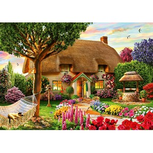 Bluebird Puzzle (70319) - Adrian Chesterman: "Thatched Cottage" - 1000 pieces puzzle