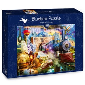 Bluebird Puzzle (70343) - Jan Patrik Krasny: "Magical Journey" - 1000 pieces puzzle