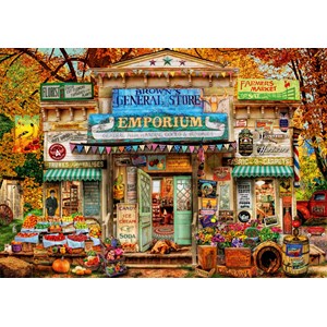 Bluebird Puzzle (70332) - Aimee Stewart: "The General Store" - 1000 pieces puzzle