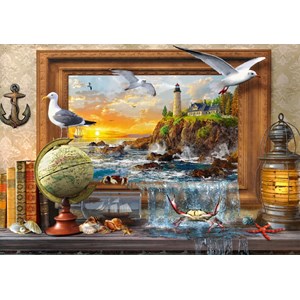 Bluebird Puzzle (70346) - Dominic Davison: "Marine to Life" - 1000 pieces puzzle