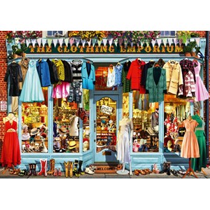 Bluebird Puzzle (70338) - Garry Walton: "The Clothing Emporium" - 1000 pieces puzzle