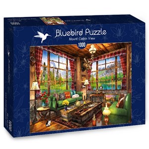 Bluebird Puzzle (70336) - Dominic Davison: "Mount Cabin View" - 1000 pieces puzzle