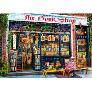 Bluebird Puzzle (70327) - Aimee Stewart: "The Bookshop Kids" - 1000 pieces puzzle