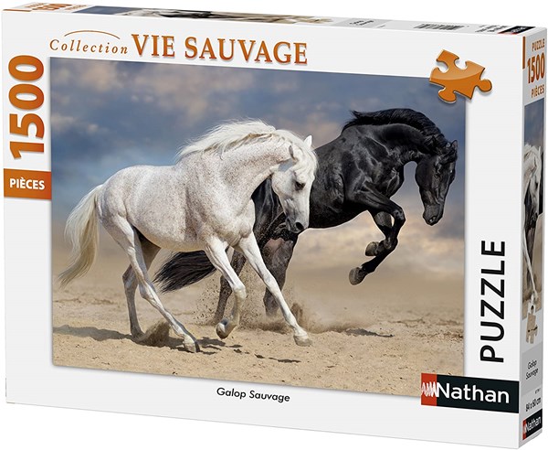 Nathan (87791) - "Wild Gallop" - 1500 pieces puzzle