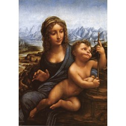 Grafika (00464) - Leonardo Da Vinci: "Leonardo da Vinci" - 1000 pieces puzzle