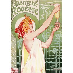 Grafika (00496) - Henri Privat-Livemont: "Absinthe Robette, 1896" - 1000 pieces puzzle