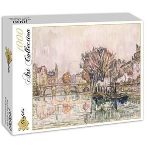 Grafika (00494) - Paul Signac: "Le Pont Neuf, Paris, 1928" - 1000 pieces puzzle