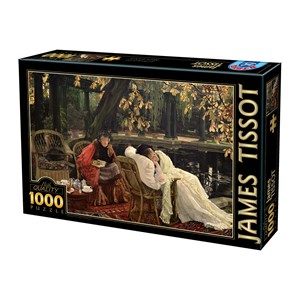 D-Toys (75079) - James Tissot: "A Convalescent" - 1000 pieces puzzle