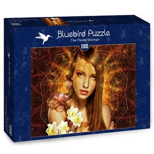 Bluebird Puzzle (70006) - "The Flower Woman" - 1000 pieces puzzle