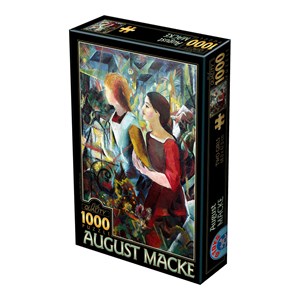 D-Toys (75154) - August Macke: "Two Girls" - 1000 pieces puzzle