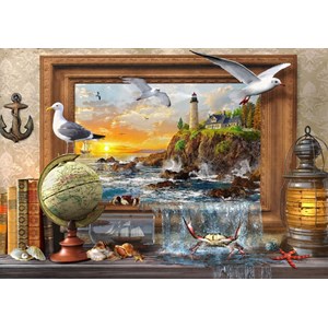 Bluebird Puzzle (70112) - Dominic Davison: "Marine to Life" - 1000 pieces puzzle