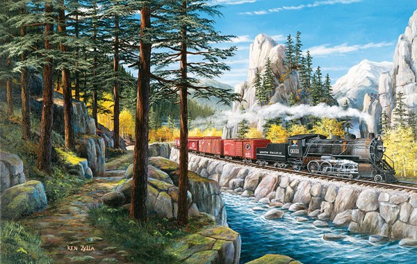 SunsOut (39346) - Ken Zylla: "Rounding the Horn" - 550 pieces puzzle