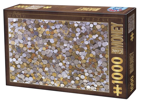 D-Toys (76441) - "Money" - 1000 pieces puzzle