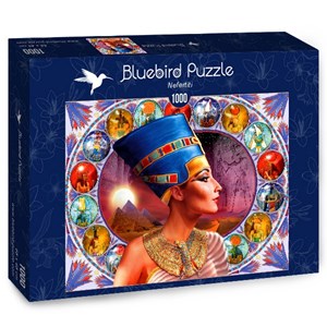 Bluebird Puzzle (70131) - Andrew Farley: "Nefertiti" - 1000 pieces puzzle