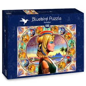 Bluebird Puzzle (70130) - Andrew Farley: "Nefertari" - 1000 pieces puzzle