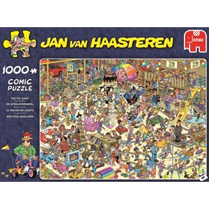 Jumbo (19073) - Jan van Haasteren: "The Toy Shop" - 1000 pieces puzzle