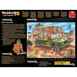 Jumbo (19164) - "Original 31, Safari Surprise" - 1000 pieces puzzle