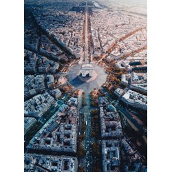 Ravensburger (15990) - "Paris seen from above" - 1000 pieces puzzle
