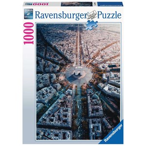 Ravensburger (15990) - "Paris seen from above" - 1000 pieces puzzle
