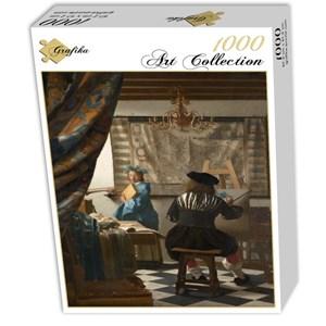 Grafika (00145) - Johannes Vermeer: "Vermeer Johannes, 1666" - 1000 pieces puzzle
