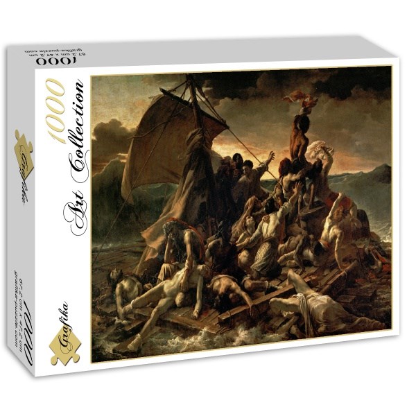 Grafika (00426) - Théodore Géricault: "Le Radeau de La Méduse, 1817-1818" - 1000 pieces puzzle
