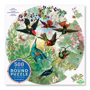 eeBoo (EPZFHMB) - "Hummingbirds" - 500 pieces puzzle