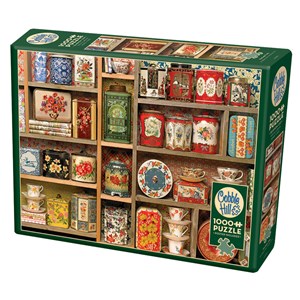 Cobble Hill (80283) - "Vintage Tins" - 1000 pieces puzzle