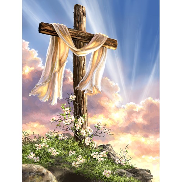 SunsOut (57111) - Dona Gelsinger: "He is Risen" - 500 pieces puzzle