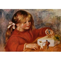 Grafika (00271) - Pierre-Auguste Renoir: "Claude Renoir jouant, 1905" - 1000 pieces puzzle