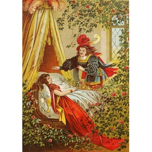 Grafika (00206) - Carl Offterdinger: "Sleeping Beauty" - 1000 pieces puzzle