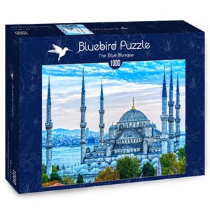 Bluebird Puzzle (70271) - Luciano Mortula: "The Blue Mosque" - 1000 pieces puzzle