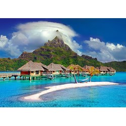 Bluebird Puzzle (70005) - "Bora Bora, Tahiti" - 500 pieces puzzle