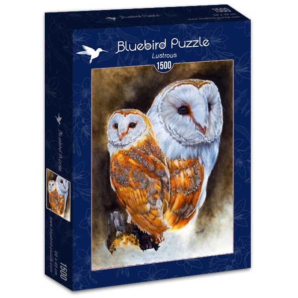 Bluebird Puzzle (70088) - "Lustrous" - 1500 pieces puzzle