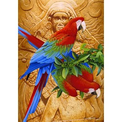 Bluebird Puzzle (70103) - Graeme Stevenson: "Aztec Rainbow" - 1500 pieces puzzle