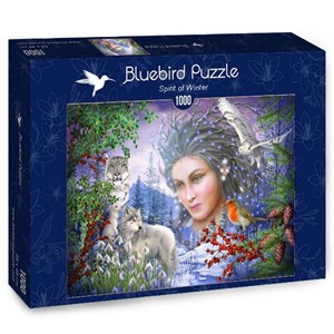 Bluebird Puzzle (70181) - Ciro Marchetti: "Spirit of Winter" - 1000 pieces puzzle