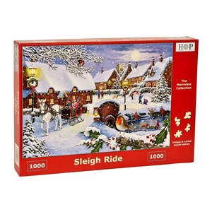 The House of Puzzles (4708) - "Sleigh Ride" - 1000 pieces puzzle