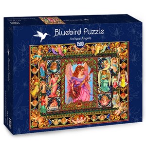 Bluebird Puzzle (70027) - Lewis T. Johnson: "Antique Angels" - 1500 pieces puzzle